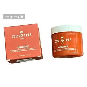Origins Ginzing gel Cream caffeine 2.5 OZ new large